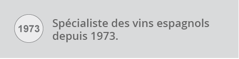 Desde 1973, especialistas en vino.