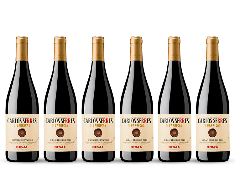 Carlos Serres 5 Barricas Gran Reserva 2018